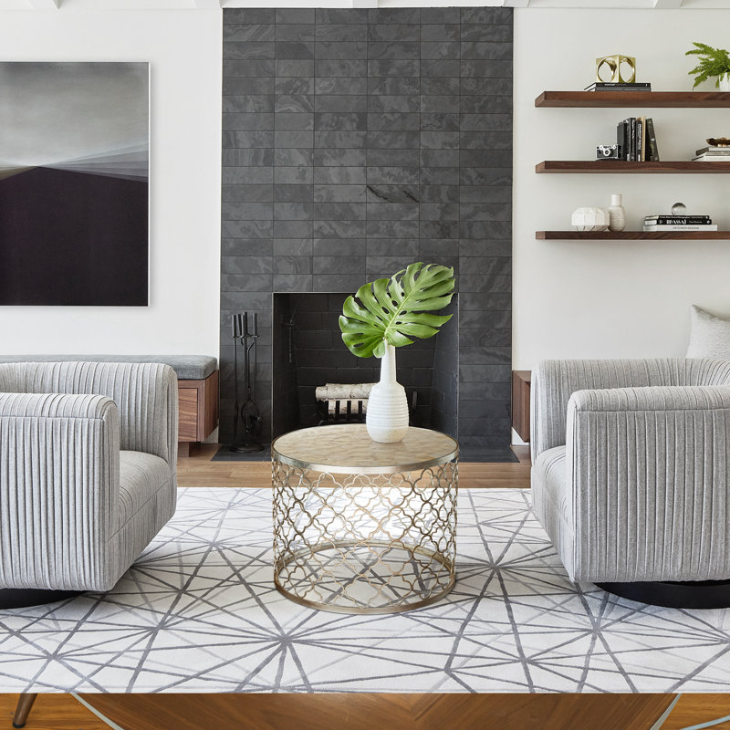 Round fretwork coffee table hotsell